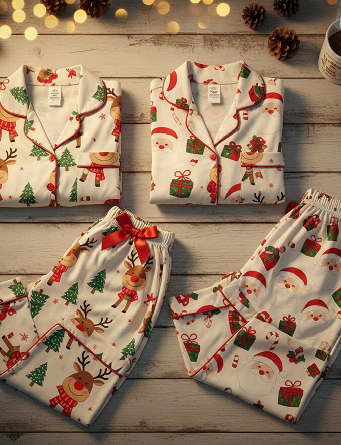 Pijamas navideñas mujer