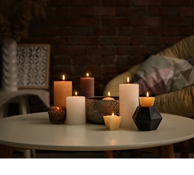 Velas y Portavelas
